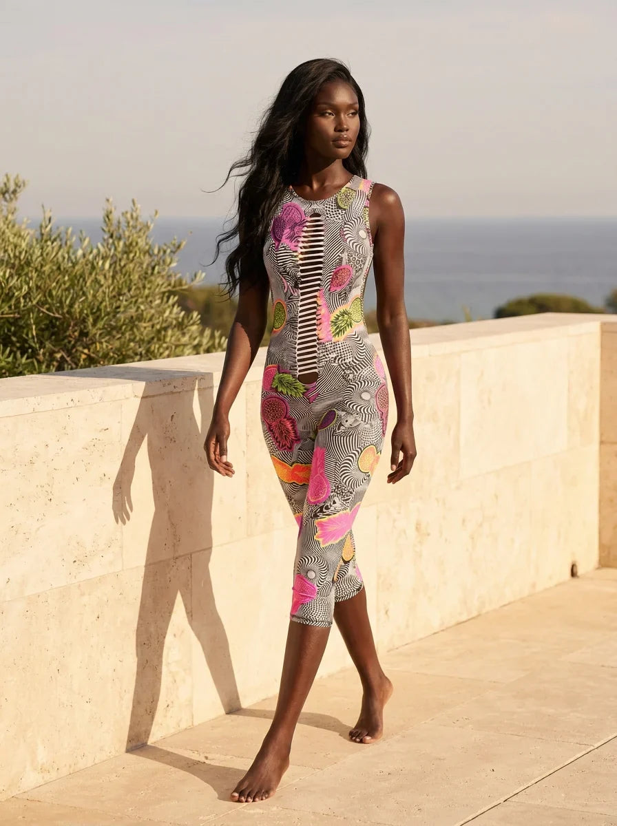 Knockout Neon Pineapple riviera campaign