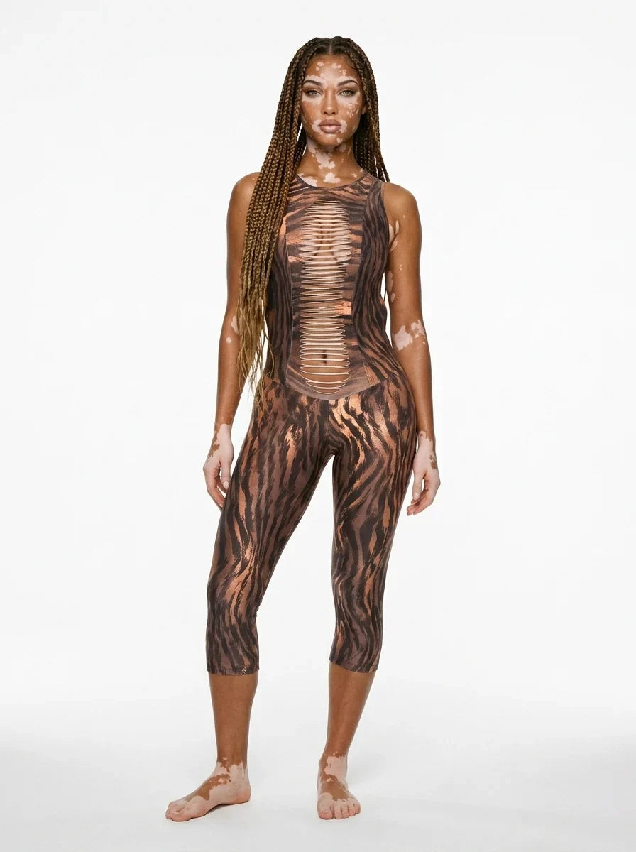 Knockout Tiger Stripe on body front