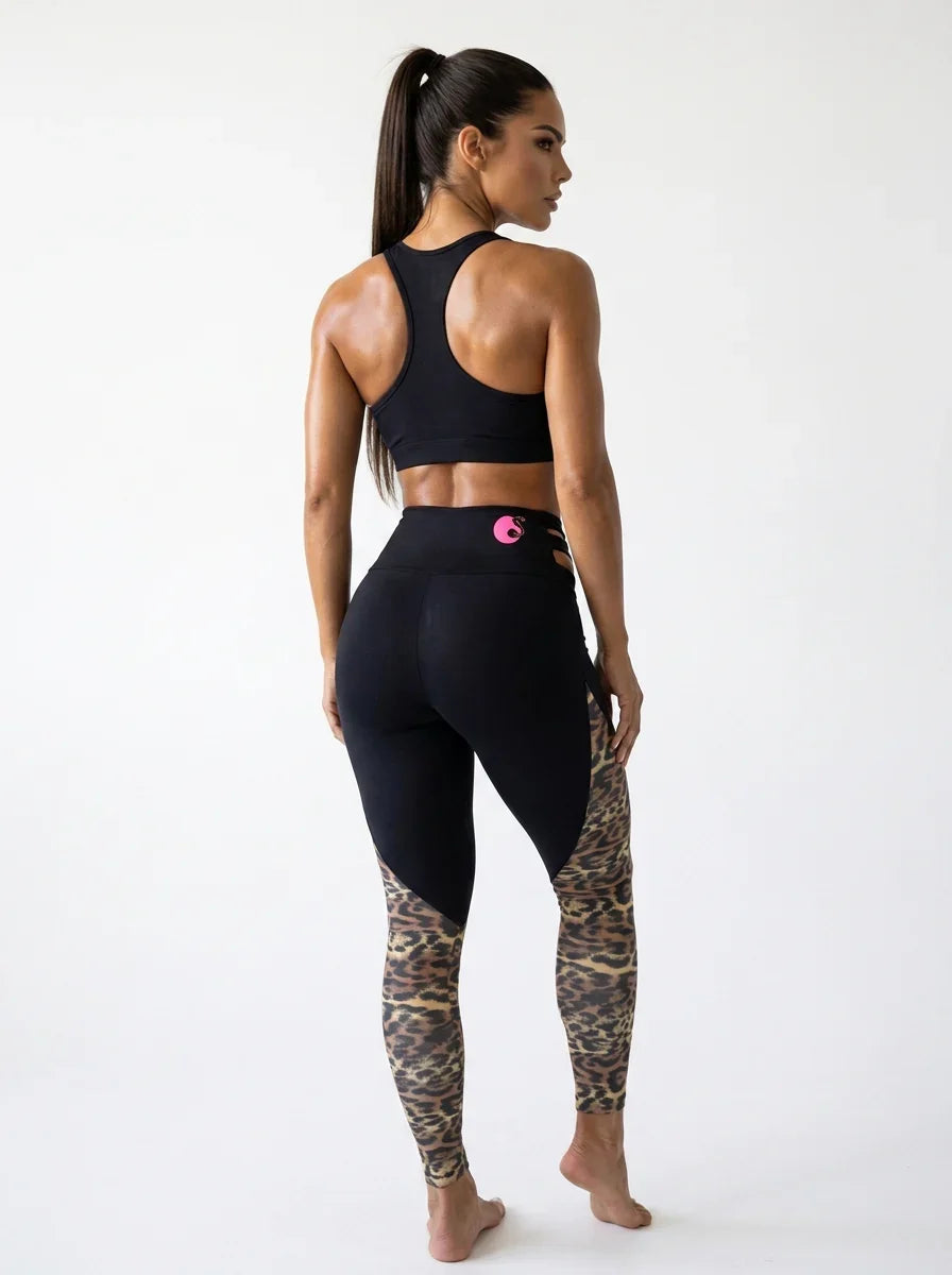 Show Stopper Black Cheetah on body back