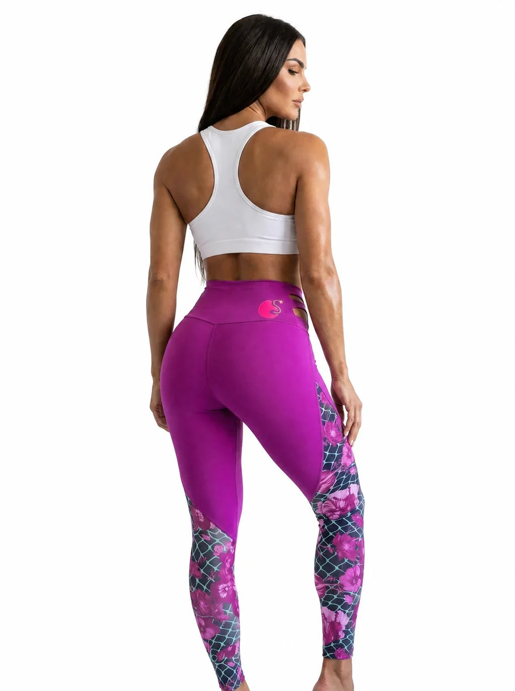 Show Stopper Magenta Rose on body back