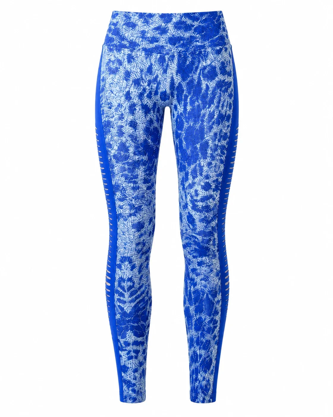 The Ribbed Legging Blue Cheetah product front