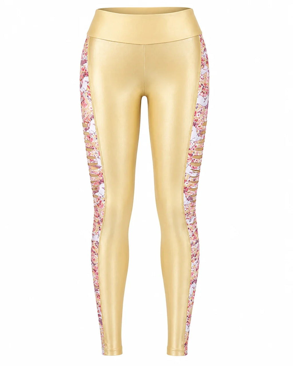The Ribbed Legging Unicorn Nude product front