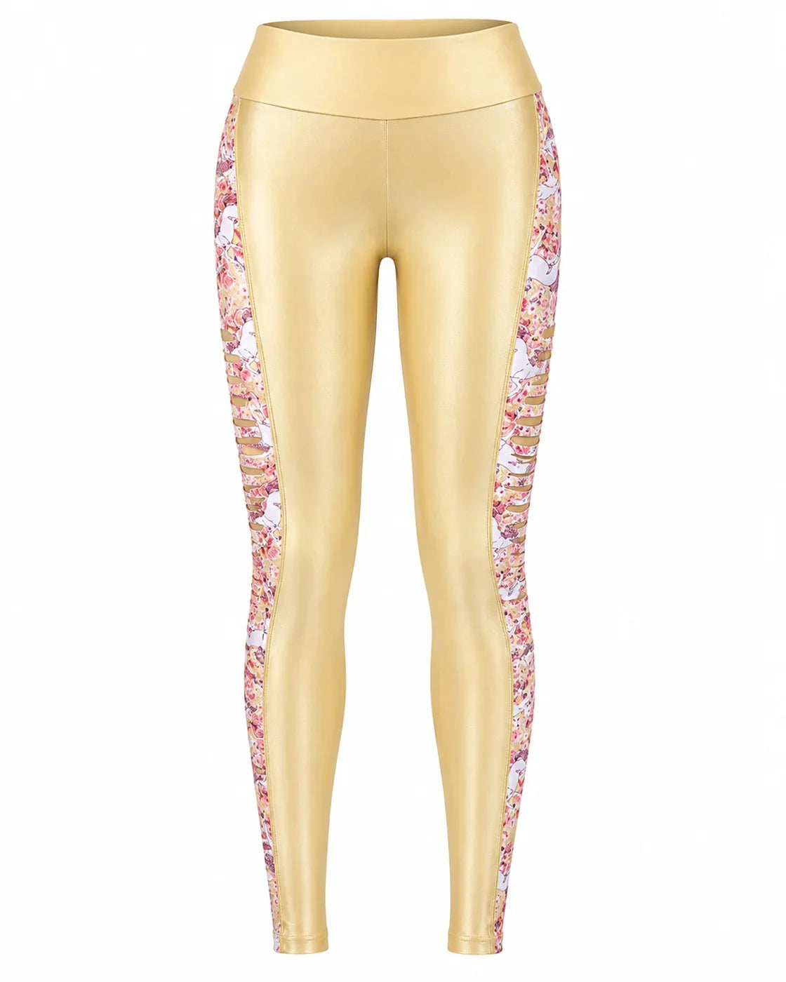 The Ribbed Legging Unicorn Nude product front